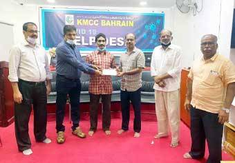 സാം ​സാ​മു​വ​ലി​െൻറ കു​ടും​ബ​ത്തി​ന് കെ.​എം.​സി.​സി​യു​ടെ സ്‌​നേ​ഹ​വാ​യ്​​പ്​