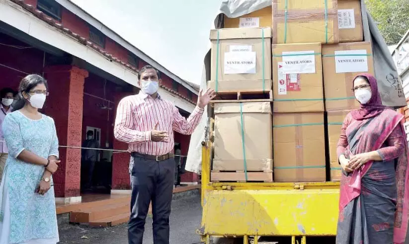 കോവിഡ് പ്രതിരോധം: മലപ്പുറത്തെ സ്ഥാപനങ്ങളും സംഘടനകളും 1.13 കോടിയുടെ ഉപകരണം നല്‍കി