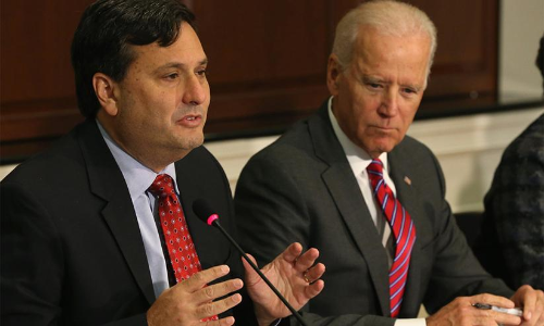 Ron clain and Joe Biden