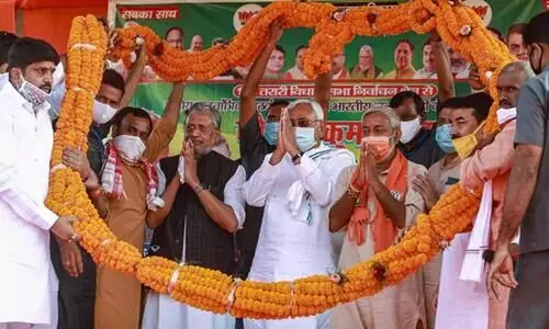 ബിഹാറിലെ എൻ.ഡി.എയുടെ വിജയം 12,768 വോട്ടുകൾക്ക്​; വോട്ട്​ വ്യത്യാസം 0.03 ശതമാനം