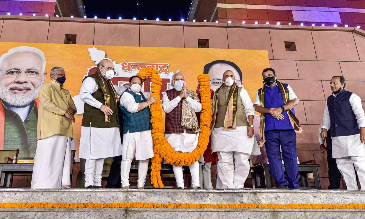 ബിഹാറിൽ മ​ഹാ​സ​ഖ്യ​ത്തി​ന്​ അ​ധി​കാ​രം ന​ഷ്​​ട​പ്പെ​ട്ട​തി​ന്​ പ്ര​ധാ​ന കാ​ര​ണം കോ​ൺ​ഗ്ര​സെ​ന്ന്​ വി​മ​ർ​ശ​നം