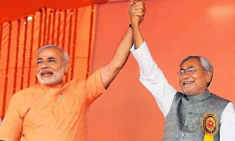 ബിഹാർ വിജയത്തിന്​ മോദിക്ക്​ നന്ദി -നിതീഷ്​ കുമാർ