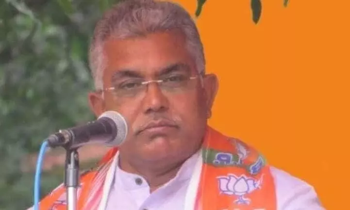 Bengal BJP president Dilip Ghosh’s convoy attacked in Alipurduar Bengal BJP president Dilip Ghosh’s convoy attacked in Alipurduar