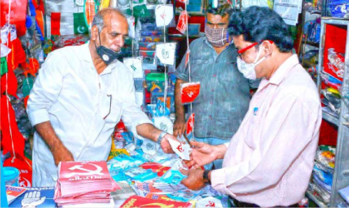 തൊഴിലിൽ നിറവൈവിധ്യം​; ജലാലു ഇക്കുറി മാസ്ക്കിലും തരംഗം തീർക്കും