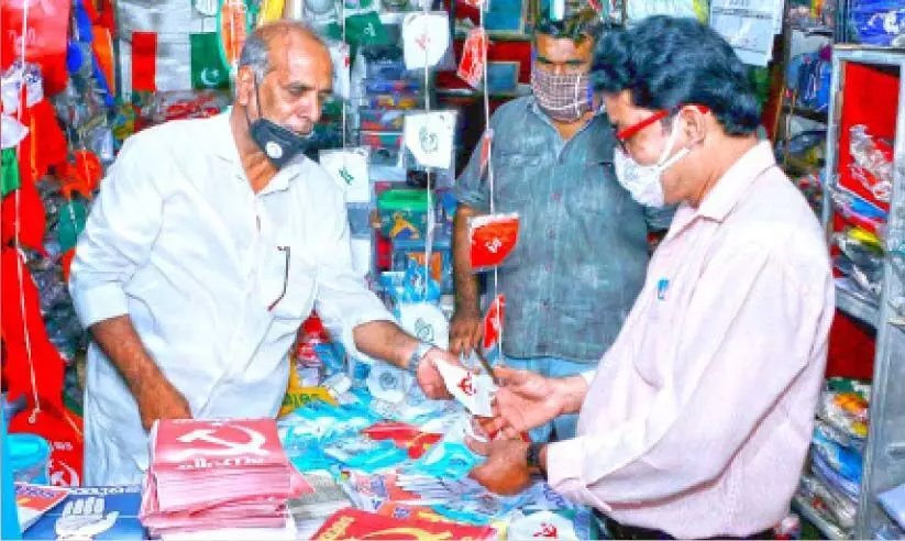 തൊഴിലിൽ നിറവൈവിധ്യം​; ജലാലു ഇക്കുറി മാസ്ക്കിലും തരംഗം തീർക്കും