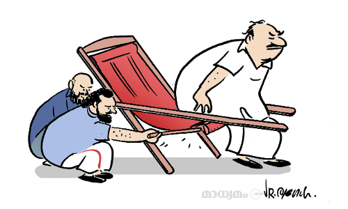 കോടിയേരി ഇറങ്ങി