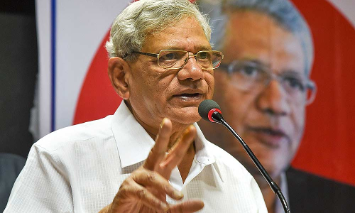 കാർഷിക നിയമം: ബി.ജെ.പിയിൽ അഭിപ്രായ വ്യത്യാസമുണ്ടെന്ന്​ യെച്ചൂരി