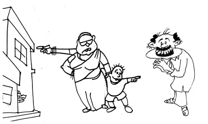 സ്ഥാനാർഥി വരുന്നുണ്ട്, കുട്ടികളെ മാറ്റിക്കോ... സ്ഥാനാർഥി വരുന്നുണ്ട്, കുട്ടികളെ മാറ്റിക്കോ...