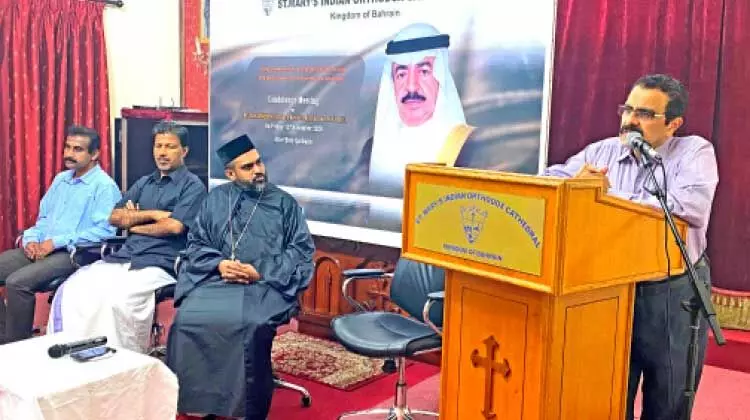 പ്രിന്‍സ് ഖലീഫയുടെ വിയോഗത്തിൽ അനുശോചിച്ചു