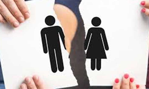 വിവാഹമോചന നിരക്കിൽ 1.07 ശതമാനം വർധന