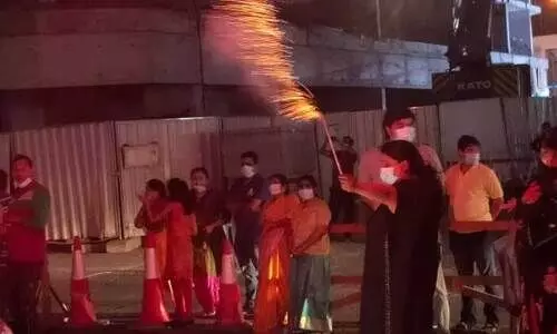 ദീപാവലി ആഘോഷിച്ച്​ ഇന്ത്യൻ സമൂഹം