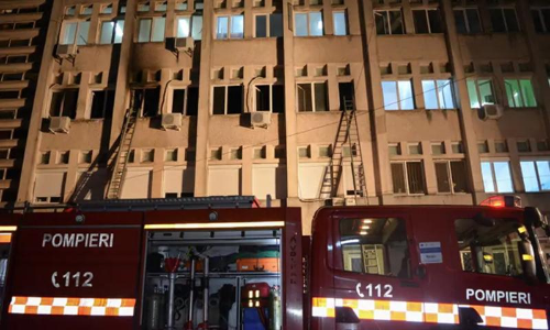 റൊമാനിയൻ കോവിഡ്​ ആശുപത്രിയിൽ തീപിടിത്തം; 10 പേർ മരിച്ചു