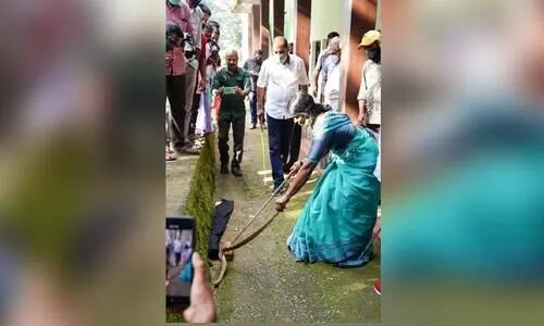 ചാ​ടി​ക്ക​യ​റി പി​ടി​ക്ക​ല്ലേ...​വ​നം​വ​കു​പ്പ്​ ​െകാ​ത്തും