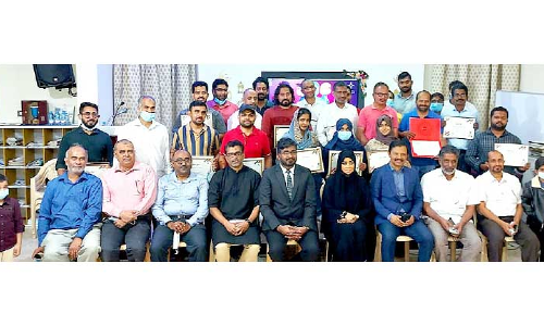 കോവിഡ് –19 കൾചറൽ ഫോറം വളൻറിയർമാർക്ക് ആദരം