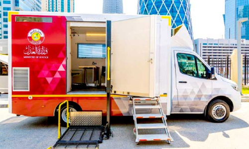 സഞ്ചരിക്കും ഓഫിസുമായി നീതിന്യായ മന്ത്രാലയം