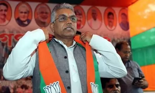 കശ്​മീരിനേക്കാൾ ഗുരുതരം, ബംഗാൾ തീവ്രവാദികളുടെയും ദേശവിരുദ്ധരുടെയും സ​ങ്കേതം - ബി.ജെ.പി നേതാവ്​ ദിലീപ്​ ഘോഷ്​