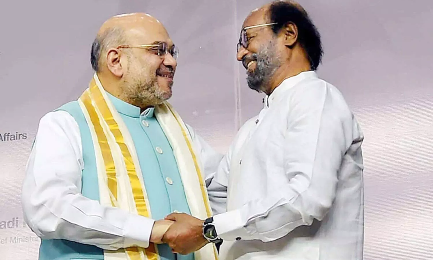 തമിഴ്​നാട്ടിൽ കണ്ണുവെച്ച്​ ബി.ജെ.പി; രജനീകാന്തുമായി കൂടിക്കാഴ്ചയ്ക്ക് സമയം ചോദിച്ച്​ അമിത്​ ഷാ