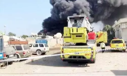 ഷാർജയിൽ അപ്പാർട്മെൻറിൽ തീപിടിത്തം