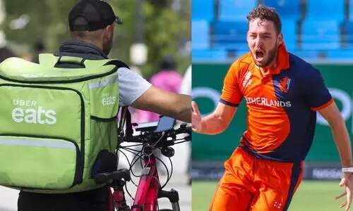 ട്വൻറി 20 ലോകകപ്പ്​ മാറ്റിവെച്ചു​; നെതർലൻഡ്​സ്​​ ക്രിക്കറ്റർ ജീവിക്കാനായി ഡെലിവറി ബോയ്​ ആയി