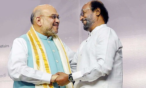 തമിഴ്​നാട്ടിൽ കണ്ണുവെച്ച്​ ബി.ജെ.പി; രജനീകാന്തുമായി കൂടിക്കാഴ്ചയ്ക്ക് സമയം ചോദിച്ച്​ അമിത്​ ഷാ