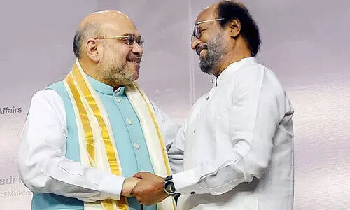 തമിഴ്​നാട്ടിൽ കണ്ണുവെച്ച്​ ബി.ജെ.പി; രജനീകാന്തുമായി കൂടിക്കാഴ്ചയ്ക്ക് സമയം ചോദിച്ച്​ അമിത്​ ഷാ