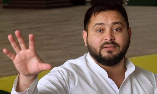 നോമിനേറ്റ്​ മുഖ്യമന്ത്രി നിതീഷ്​ കുമാറിന്​ അഭിനന്ദനങ്ങൾ, ഒളിയമ്പുമായി തേജസ്വി