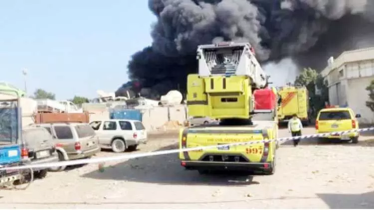 ഷാർജയിൽ അപ്പാർട്മെൻറിൽ തീപിടിത്തം