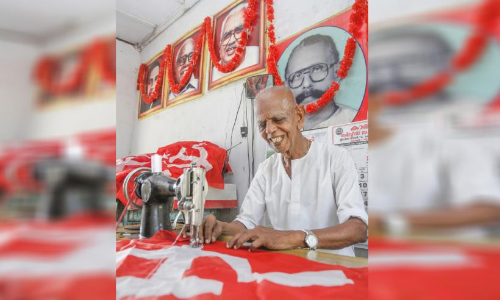 ചെ​ങ്കൊടി, ചെ​ങ്കൊടി, ചെ​ങ്കൊടി മാത്രം...