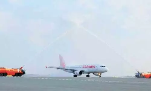 എ​യ​ർ അ​റേ​ബ്യ അ​ബൂ​ദ​ബി മ​സ്​​ക​ത്തി​ലേ​ക്ക്​ സ​ർ​വി​സ്​ ആ​രം​ഭി​ച്ചു