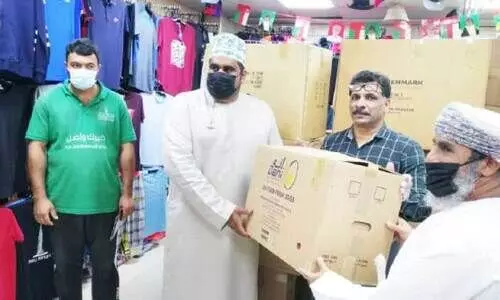 ദേശീയദിനം കാരുണ്യ പ്രവർത്തനത്തിലൂടെ ആഘോഷിച്ച്​ മലയാളി കച്ചവടക്കാരൻ