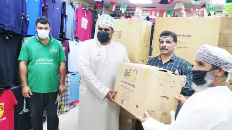 ദേശീയദിനം കാരുണ്യ പ്രവർത്തനത്തിലൂടെ ആഘോഷിച്ച്​ മലയാളി കച്ചവടക്കാരൻ