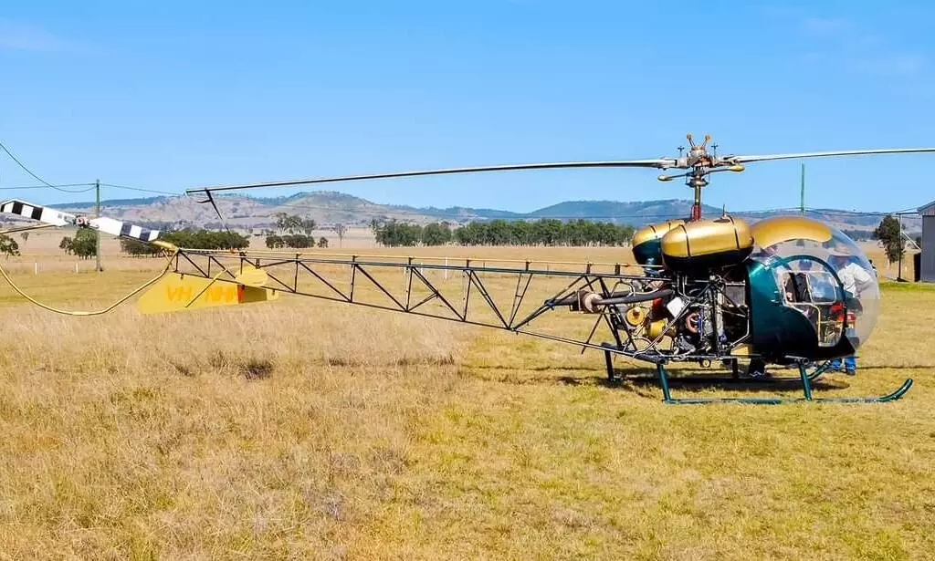 ജയൻ മരിക്കാനിടയായ അപകടത്തിലുൾപ്പെട്ട ഹെലികോപ്ടർ 2010 വരെയെങ്കിലും ആസ്ത്രേലിയയിൽ പറന്നു