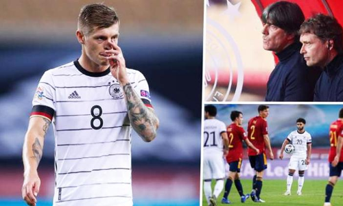 മതി, വയറുനിറഞ്ഞു; സ്​പെയിനിനെതിരെ ആറുഗോളിൻെറ റെക്കോർഡ്​ തോൽവി വഴങ്ങി ജർമനി