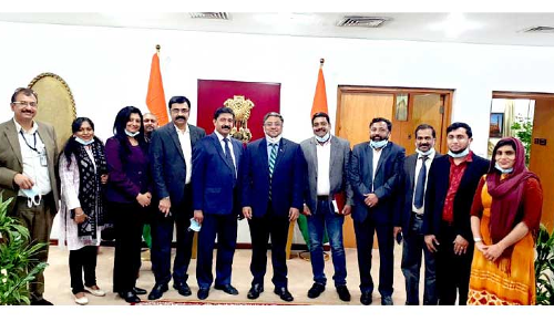 ലോയേഴ്സ് ഫോറം ഭാരവാഹികൾ അംബാസഡറുമായി കൂടിക്കാഴ്ച നടത്തി