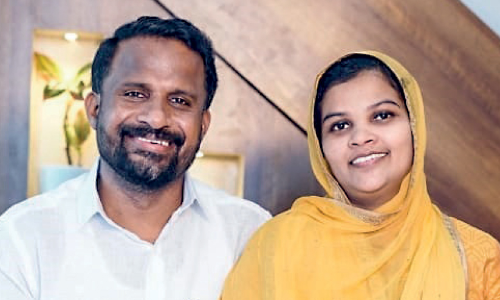 രണ്ട് വാർഡുകൾ പിടിക്കാൻ ദമ്പതികളെ കളത്തിലിറക്കി എൽ.ഡി.എഫ്​