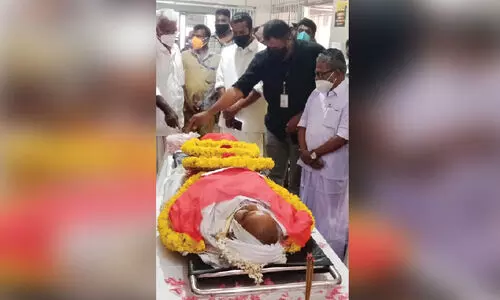 ഉളിയൂർ എസ്. പ്രഭാകരൻനായർക്ക്​ അന്ത്യാഞ്​ജലി