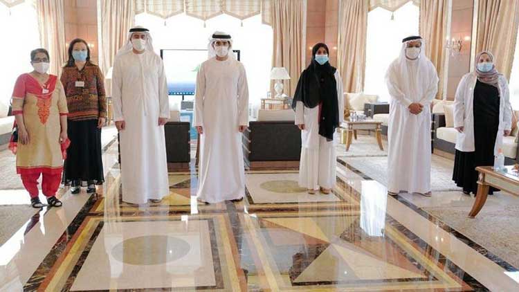 അപൂർവശസ്ത്രക്രിയ വിജയകരം; അഭിനന്ദനങ്ങളുമായി ശൈഖ് ഹംദാൻ അപൂർവശസ്ത്രക്രിയ വിജയകരം; അഭിനന്ദനങ്ങളുമായി ശൈഖ് ഹംദാൻ