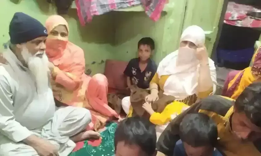 പാ​ക്​ ത​ട​വ​റ​യി​ൽ​നി​ന്ന്​ ക​ണ്ണീ​രോ​ടെ ശം​സു​ദ്ദീ​ൻ ജ​ന്മ​നാ​ട്ടി​ൽ തി​രി​ച്ചെ​ത്തി