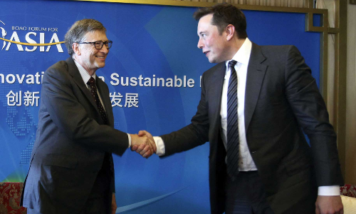 ടെസ്​ലയുടെ ഓഹരി വില കുതിക്കുന്നു; ബിൽ ഗേറ്റ്​സിനെ വെട്ടി ലോകത്തെ രണ്ടാമത്തെ സമ്പന്നനാകാൻ മസ്​ക്​