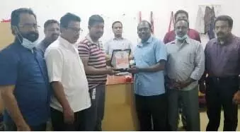 ഓമനക്കുട്ടന് കേളിയുടെ യാത്രയയപ്പ് ഓമനക്കുട്ടന് കേളിയുടെ യാത്രയയപ്പ്