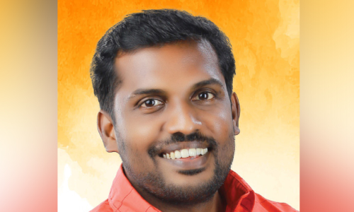 മന്ത്രി പി. തിലോത്ത​​മ​​െൻറ പേഴ്​സനൽ സ്​റ്റാഫ്​ അംഗം സ്ഥാനാർഥി​