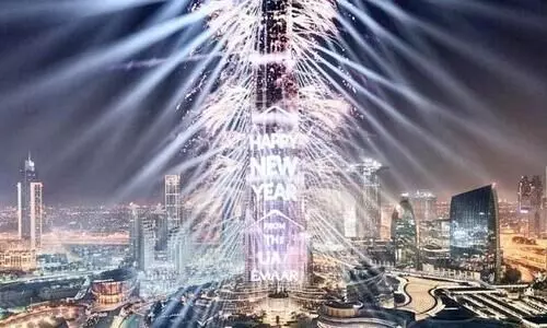 കോവിഡ് തടസ്സമാകില്ല: പുതുവർഷത്തെ സ്വാഗതം ചെയ്യാൻ ബുർജ് ഖലീഫ