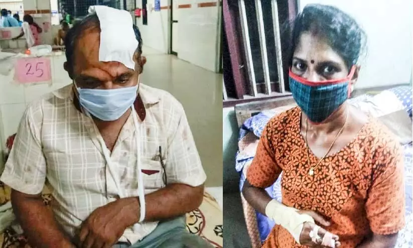 കടംവാങ്ങിയ പണം ചോദിച്ചതിന്​​ സഹോദരിക്കും ഭർത്താവിനും മർദനം