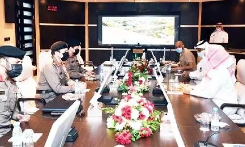 യാം​ബു​വി​ൽ ട്രാ​ഫി​ക് സു​ര​ക്ഷ ശ​ക്ത​മാ​ക്കി റോ​ഡ് സു​ര​ക്ഷ വി​ഭാ​ഗം