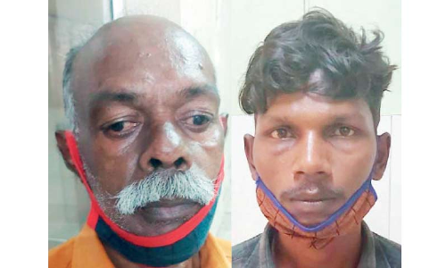 എട്ട് കിലോ കഞ്ചാവുമായി പാലക്കാട് സ്വദേശികൾ   പിടിയിൽ