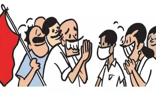 പ്ര​ചാ​ര​ണ ചൂ​ടി​ലേ​ക്ക്: ഇ​ന്നു മു​ത​ൽ സ്ഥാ​നാ​ർ​ഥി​ക​ളു​ടെ  വാ​ഹ​ന പ​ര്യ​ട​നം