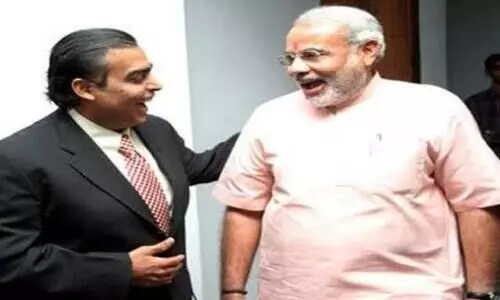 മോദിയുടെ പരിഷ്കാരങ്ങൾ ഇന്ത്യയെ സാമ്പത്തിക പുരോഗതിയിലേക്ക് നയിക്കും -അംബാനി മോദിയുടെ പരിഷ്കാരങ്ങൾ ഇന്ത്യയെ സാമ്പത്തിക പുരോഗതിയിലേക്ക് നയിക്കും -അംബാനി