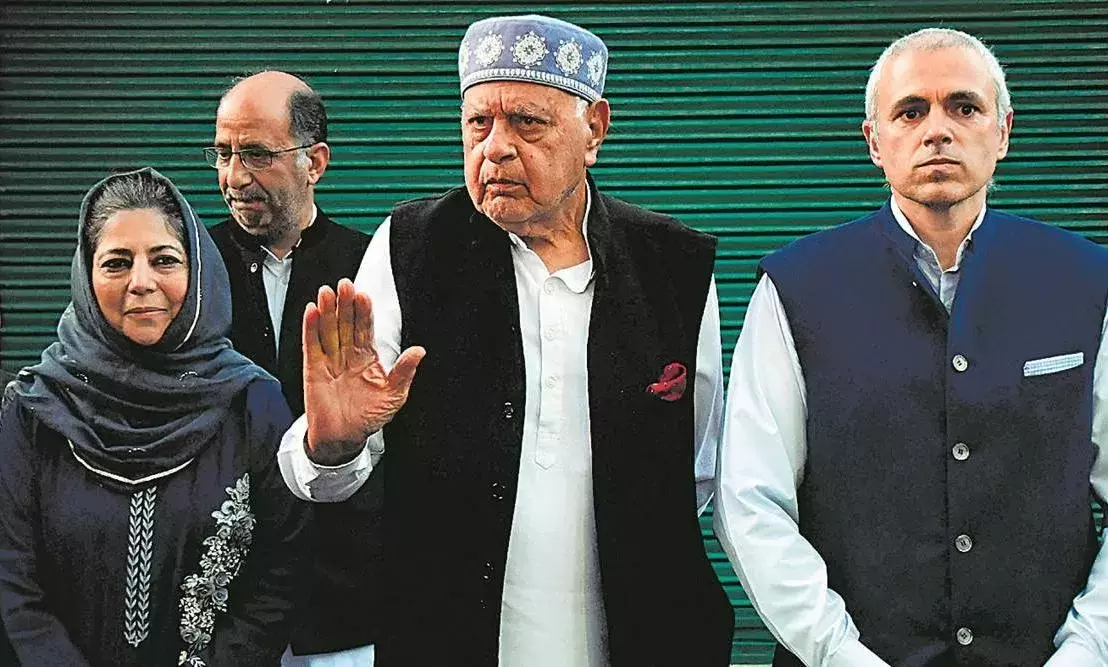 കശ്മീർ തെരഞ്ഞെടുപ്പ്; ഗുപ്കർ മുന്നണി സ്ഥാനാർഥികളെ പ്രചാരണത്തിന് അനുവദിക്കുന്നില്ല -ഫാറൂഖ് അബ്ദുല്ല