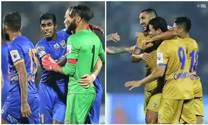 ഐ.എസ്​.എൽ: മുംബൈ സിറ്റി എഫ്.സി- നോർത്ത്​ ഈസ്​റ്റ്​ യുണൈറ്റഡ്​ മൽസരം തുടങ്ങി