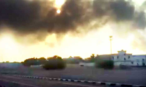 ഷാർജ വ്യവസായ മേഖലയിൽ വൻ തീപിടിത്തം